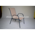 Heiße Verkäufe Stahlrahmen-Handels- Innen / Restaurant-Stapel-Stapel-Stuhl im Freien